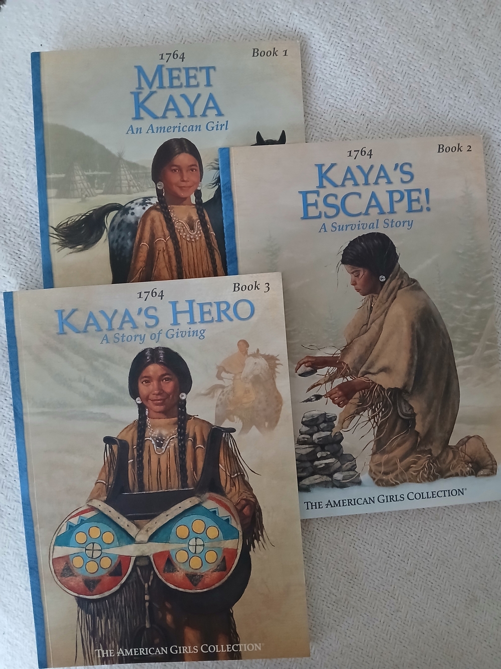 American Girl Kaya Books 1-3